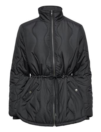 Srfria Quilt Jacket Quiltet Jakke Sort Soft Rebels