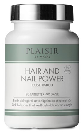 3 for 2 - Plaisir Inner Beauty Hair and Nail Power 90 tabl., Helse & Madvarer, Hud, Hår & Negle, Kosttilskud Til Neglene