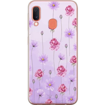 Yhteensopiva Puhelinkuori Samsung Galaxy A20e Petal Reverie Lilac Mist