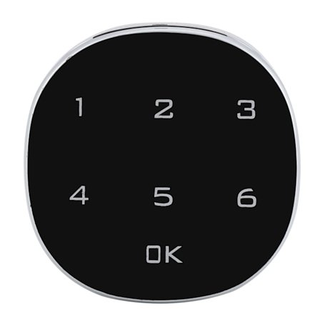 Digital Zinklegering Kode Kombination Cam Kabinet Praktisk Adgangskode Sikkerhedslås