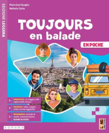 Toujours en balade. En poche. Per la Scuola media. Con e-book. Con espansione online Marie-José Quaglia