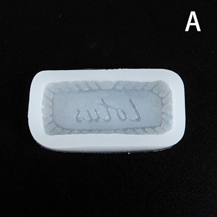 DIY kiks form stearinlys silikone form Håndlavet kiks chocala