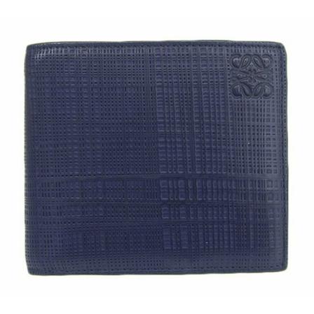 Loewe Pre-owned, Wallets & Cardholders Blauw, Dames, Maat:ONE Size