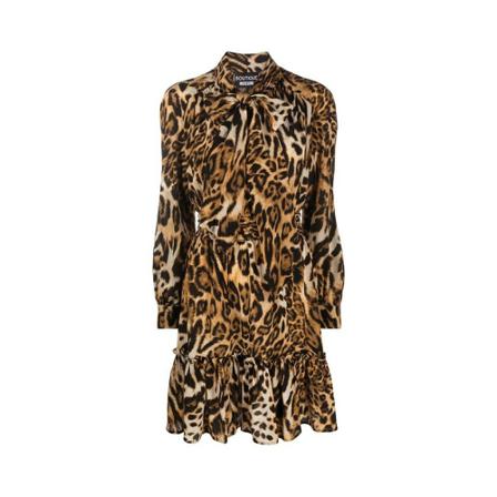 Boutique Moschino Short Kjole Brun, Dame