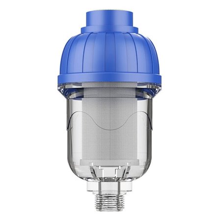 Bruse Kalkfilter, 1/2 " Anti-Kalk Vandblødgører, Brusefilter med Rustfri Stålskærm, Vandfilter til Vandvarmere, Brusere, Vask