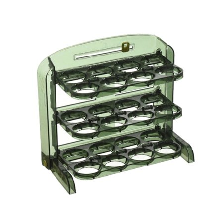 Äggbehållare för kylskåp Ägghållare med tidspåminnelse Kylskåp Frys Kylskåpstillbehör