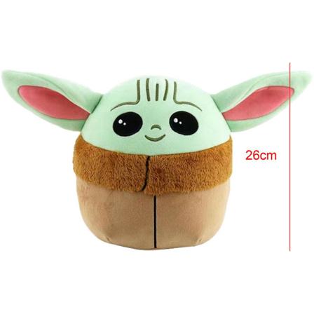 Baby Yoda Plyschleksak Väcker Mästare Fylld Dockkudde Present 26cm