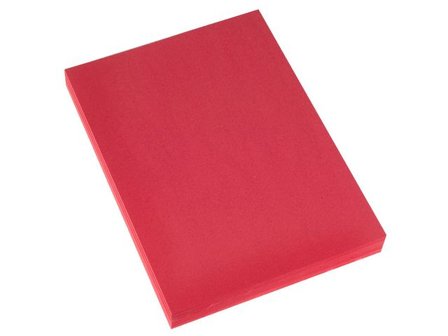 Gladkartong A3 Röd 180g 20 ark - Lyreco - Skola och förskola - Hobbypapper - Kartong