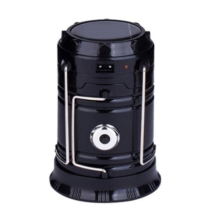 Multifunktionel Udendørs Campinglys Genopladelig Bærbar Solcelle Campinglampe