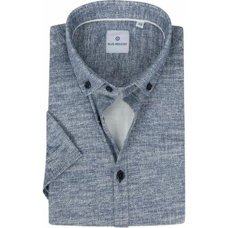 Blue Industry Shirt Blå, Herre Skjorter