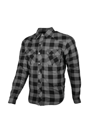 Flanellipaita GMS Jaguar Musta/Harmaa M