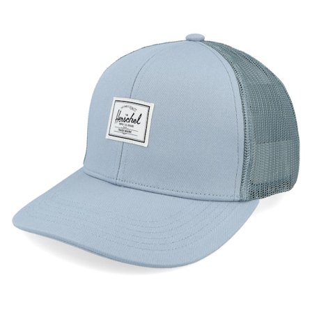 Herschel - Blå trucker Keps - Whaler Cotton Mesh Back Cap Ashley Blue Trucker @ Hatstore