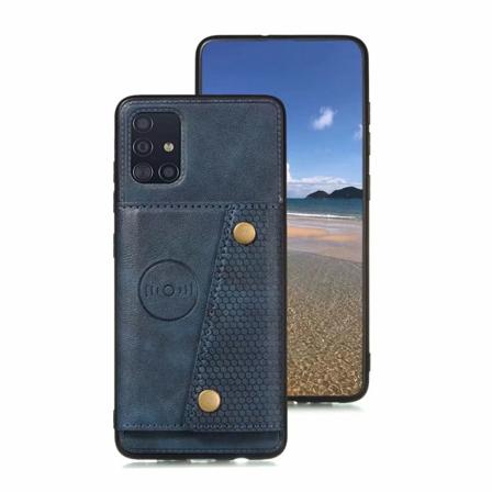 TG Samsung Galaxy A51 - Slank Deksel med Kortholder Grå