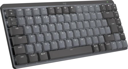 Logitech Master Series MX Mechanical Mini - tastatur - QWERTY - US International - grafitt Inn-enhet