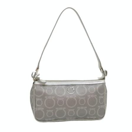 Salvatore Ferragamo Pre-owned, Handbag Grijs, Dames, Maat:ONE Size,leer