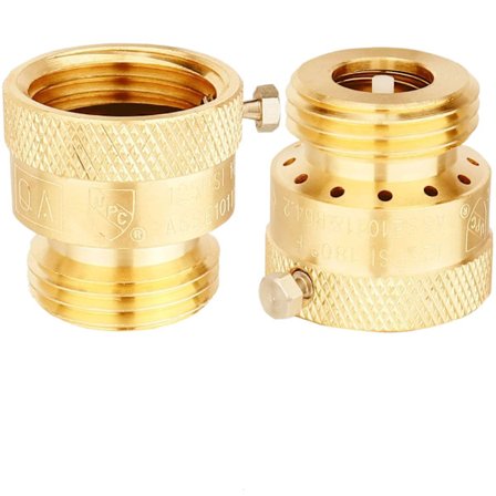 Slangkoppling Backflödesförhindrare Vakuumbrytare, Trädgårdsslang Backventil för 3/4 Tums Utomhuskran Kran, Sprinkler, Husbil, Anti-sifon, 2-pack