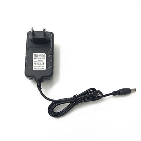 Transformator 24w 24v 1.5a med Støpsel 220V Dc 24V Svart (24w 24v 1.5a) 24v 1.5a, Strømadapter Sunone Neglelampe