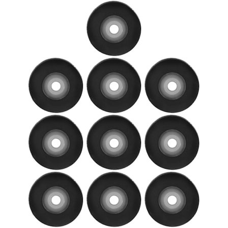 10 stk. Praktiske kassettebånd trykruller Bærbare audio radio trykruller