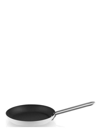 White Line Stegepande 24 Cm Keramisk Slip-Let Belægning Home Kitchen Pots & Pans Frying Pans White Eva Trio
