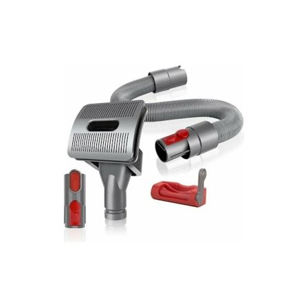 Dammsugarborste för hund och katt - Skötselverktyg för Dyson V11 V10 V8 V7 - Skötselverktyg + Flexibel förlängningsslang + Konverteradapter + 
