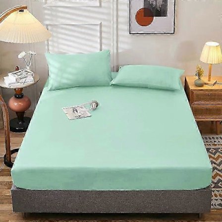 Elastiska lakan med resår i enkel-, dubbel-, king- och queen-storlekar för högkvalitativa madrasskydd 90/120/150/180 cm passande lakan