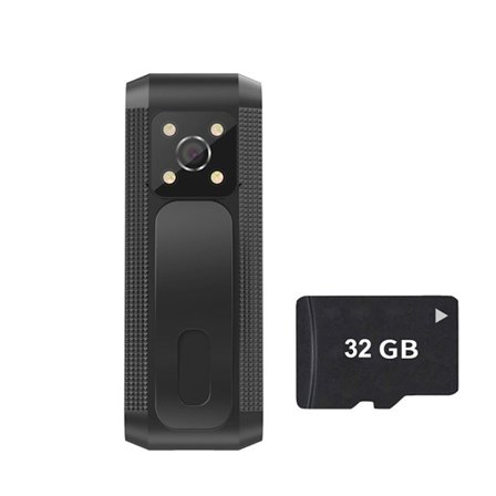 2K HD Sports Action-kamera med 32 GB hukommelseskort - Perfekt til cykling og udendørs eventyr