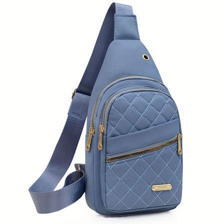 [Lett Brystveske] Lett Eonom Brystveske for Kvinner | Justerbar Stropp, Glidelås