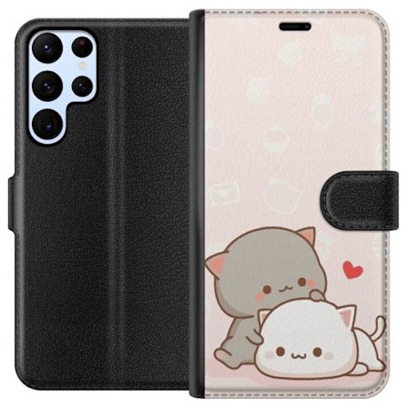 Yhteensopiva Lompakkokotelo Samsung Galaxy S22 Ultra 5G Kawaii