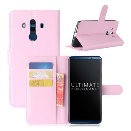 Huawei Mate 10 Pro Flipfodral I Pu Läderfodral - Rosa