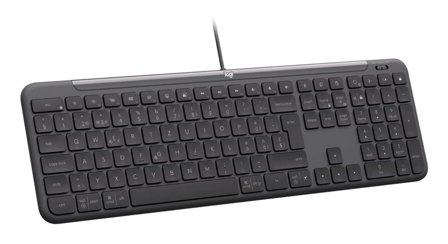 Logitech WIRED KB K620 FOR BUSINESS GRAPHITE - US INTL-INTNL-973 PERP