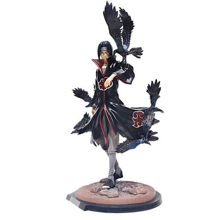 Anime Naruto Uchiha Itachi Raven Shippuden -hahmo PVC-patsas keräilyleluja lapsille ja faneille
