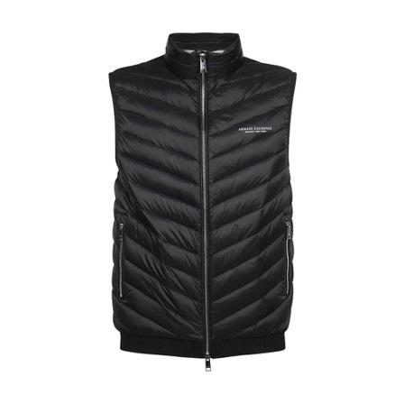 Armani Exchange, Vest Zwart, Heren, Maat:S