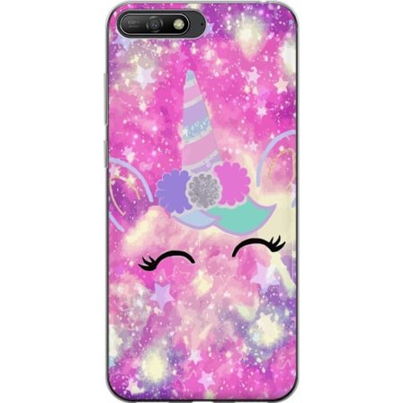 Kompatibelt Mobilskal till Huawei Huawei Y6 (2018) Glad Enhörning