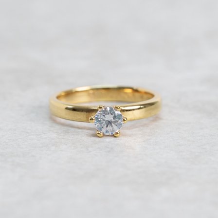 Förlovningsring Renfana, 18K Rödguld 0.30 Carat - Förlovning- och vigselringar