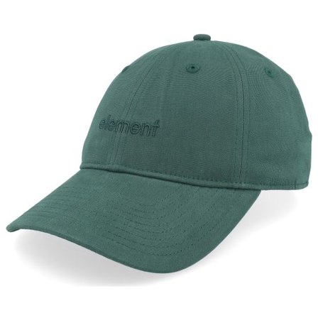 Element - Grön unconstructed Keps - Fluky 3.0 Cap Trekking Green Dad Cap @ Hatstore