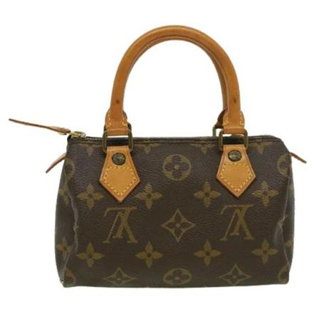 Louis Vuitton Vintage Pre-owned Canvas handTass , Bruin , Dames , Maat: ONE Size Vintage Tassen