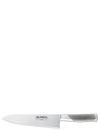 GLOBAL Kokkekniv Smedet 21 Cm - Silver - 21 CM