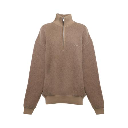 Jacquemus, Turtlenecks Beżowy, Kobieta, Rozmiar: L
