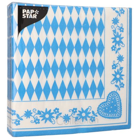 Oktoberfest Engångsservetter Bayersk 50-pack