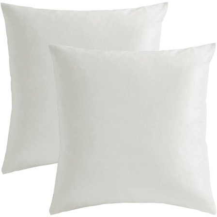 Sammet Kuddfodral 50 x 50 cm Dekorativa Prydnadskuddar 2-pack för Soffa Sovrum Vardagsrum
