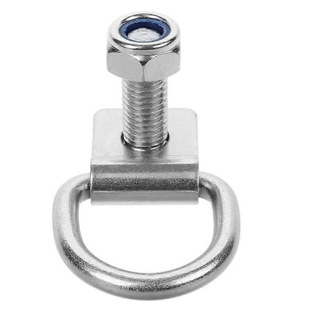 D-ring fastgørelsesanker, kraftige fastgørelsesringe med skruer og bolte til trailerlastbil lad fastgørelsesankre krog