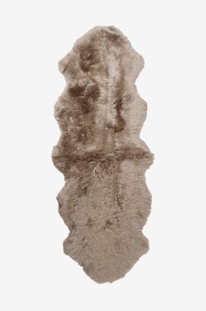 Skinnwille - Lampaantalja Gently Dubbelt - Ruskea - Taljat & nahkamatot - - Homeroom