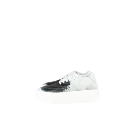 Maison Margiela Pre-owned Pre-ownedLeathersneakers , Zwart , Dames , Maat: 39 EU