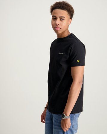Lyle & Scott Logo Print T-shirt Schwarz T-Shirts Jungen - Kids Brand Store