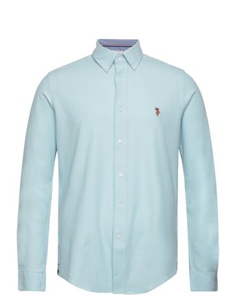 Uspa Shirt August Men Skjorte Uformell Blå U.S. Polo Assn.*Betinget Tilbud