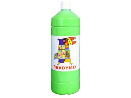 Readymix 1000 ml, ljusgrön - Lyreco - Skola och förskola - Målarfärg och tillbehör - Readymix