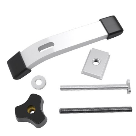 1 Sæt Skinne T Spor Klemme (1 stk.), T-Spor Klemme T Spor Høj, ZQKLA