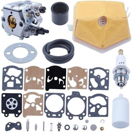 Forgaser Luftfilter Indtag Manifold Tændrør Sæt Kompatibel Med Husqvarna 51 55 Motorsav Hg