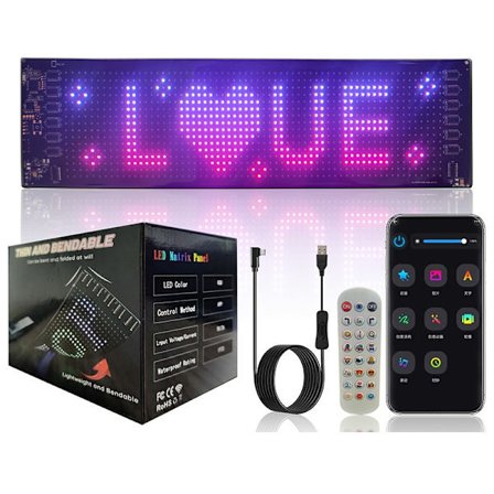 Bil Ambient Light Car Soft Screen (Devil's Eye) Smart Soft Screen - Tilpas din bil med stil!