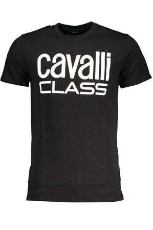 Cavalli Class T-shirt Maniche Corte Uomo Nero